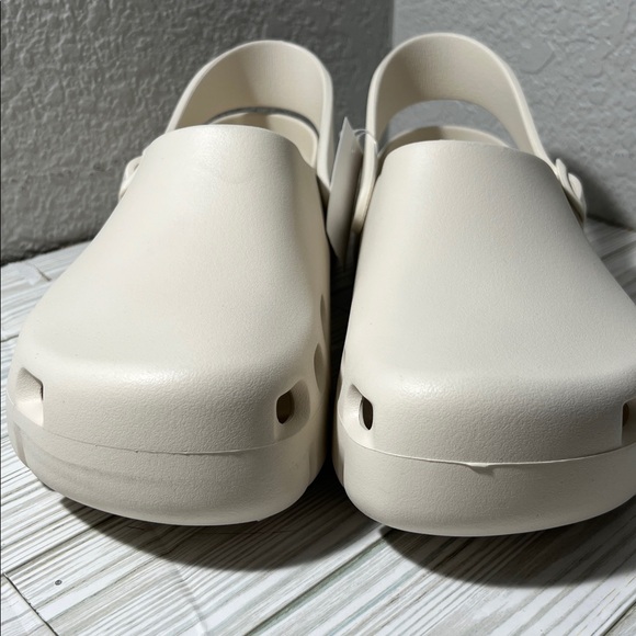 Birkenstock Birki Flow EVA Clogs slip on sandals eggshell white EU 44 men’s‎ 11 main image 5